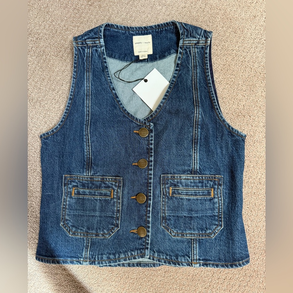 Bea denim vest